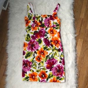 Dress Barn Floral Dress Size 14
